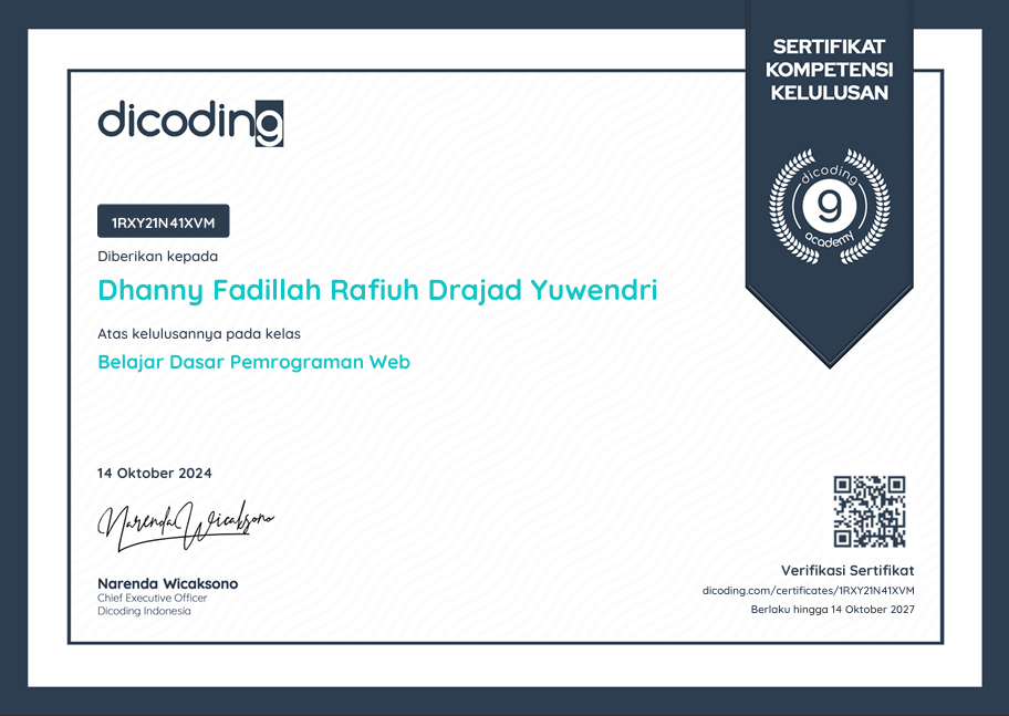 Certificate 4